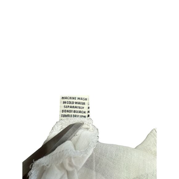 NWT! "Sim & Sam" Dress SZ S White wW/Pink Floral Tie Back Wrap,Criss Cross Back - Picture 13 of 13